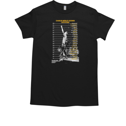 Charles Wesley Godwin Live In 2025 Tour T-Shirt