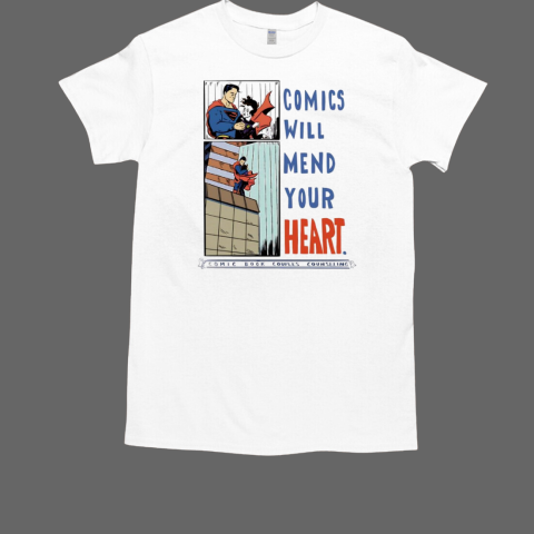 Comics will mend your heart comic book couples counseling T-Shirt