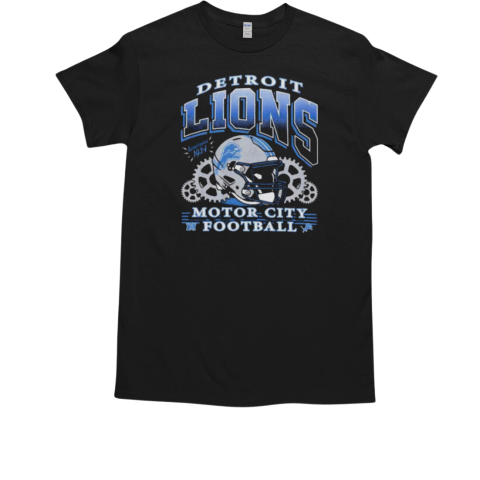 Detroit Lions Motor City Football Established 1934 T-Shirt