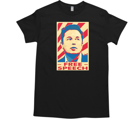 Elon Musk free speech T-Shirt