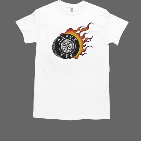 Los Lobos Peace Ese Flames T-Shirt