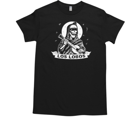 Los Lobos Posada Skeleton T-Shirt