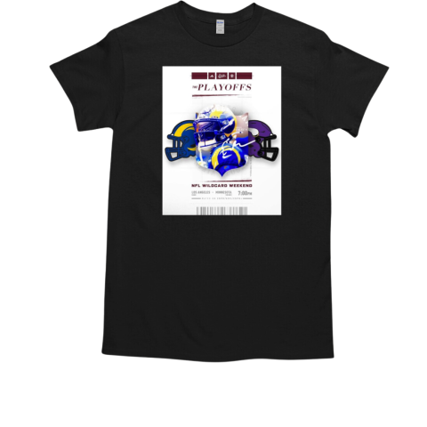 Mississippi State Football The Playoffs NFL Wild Card Weekend Los Angeles Rams Vs Minnesota Vikings Emmanuel Forbes T-Shirt