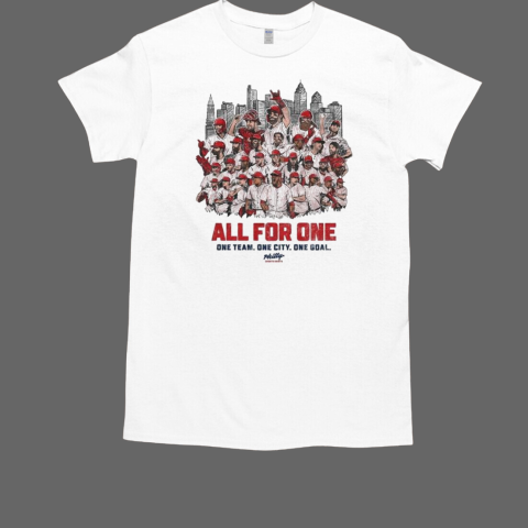 Philadelphia Eagles All For One One Team One City One Goal T-Shirt