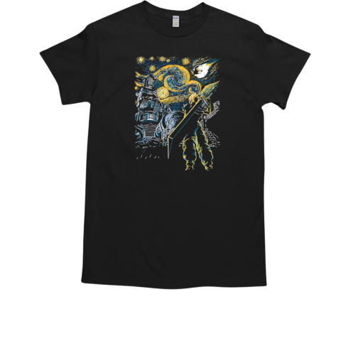 Starry Remake Final Fantasy T-Shirt