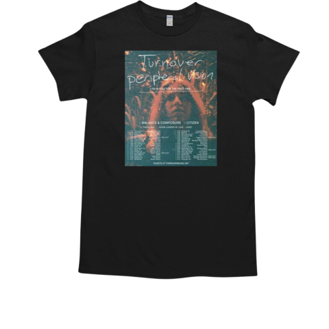 Turnover Launching Peripheral Vision 10th Anniversary Tour T-Shirt