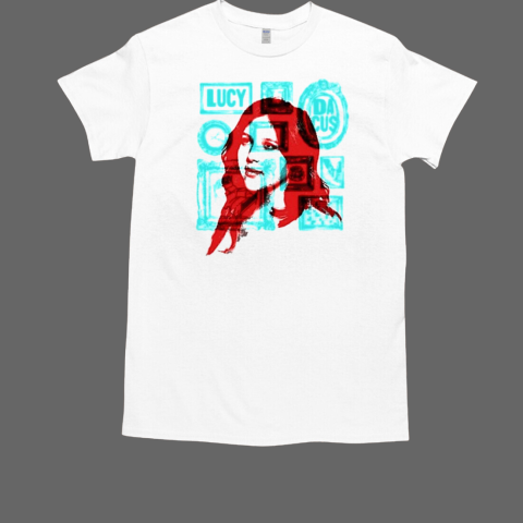 Lucy Dacus Stamp White Tee T-Shirt