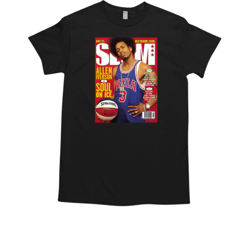 Allen Iverson Soul On Ice Slam Cover T-Shirt