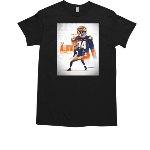 Illinois Fighting Illini Football JC Davis And Matthew Bailey AP All Bowl Team Only School In The Nation To Have Two Players Honored T-Shirt