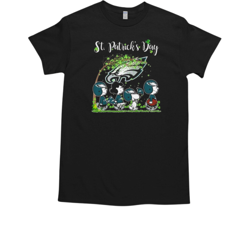 Peanuts Philadelphia Eagles St Patrick Day T-Shirt