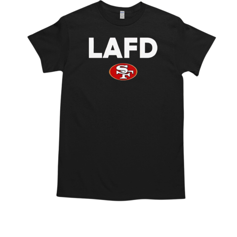 San Francisco 49ers Los Angeles Fire Department T-Shirt