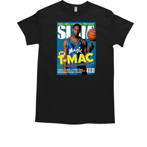 Tracy McGrady T Mac It's Only The Beginning SLAM Cover T-Shirt