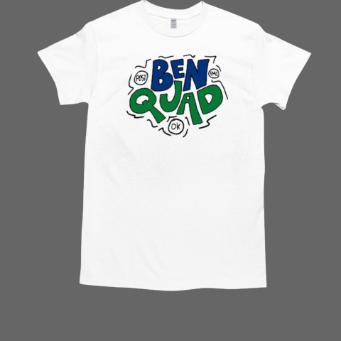 Ben Quad Post Emo Ok Bubbles T-Shirt