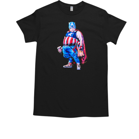 Fat Trump Captain America T-Shirt