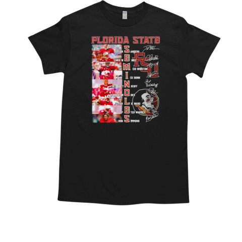 Florida State Seminoles name photo and signature T-Shirt