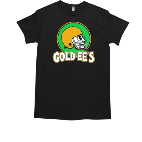 Gold ee's X Buc ee's logo T-Shirt