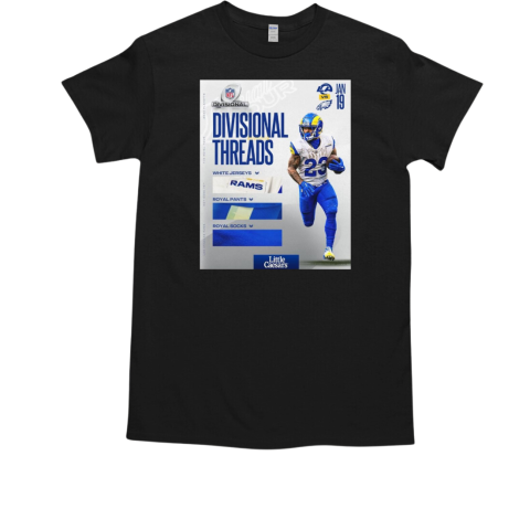 Kyren Williams Philadelphia Eagles vs Los Angeles Rams NFL Divisional Threads Jan 19 2025 T-Shirt