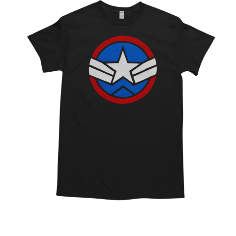 Nice Captain America Logo T-Shirt