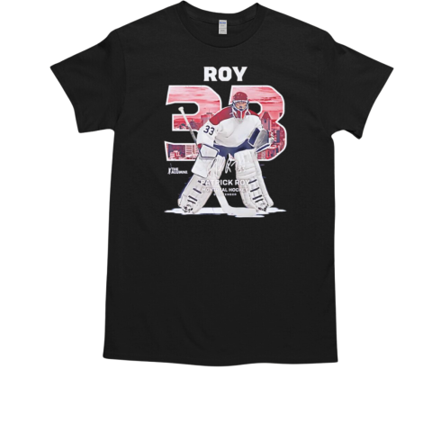 Patrick Roy Montreal hockey throwback T-Shirt