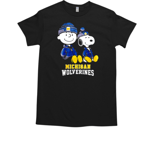 Peanuts x Michigan Wolverines Football T-Shirt