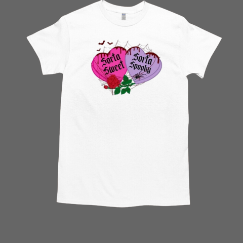 The Chivery Sorta Sweet Sorta Spooky Heart T-Shirt