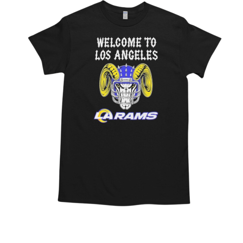 Welcome To Los Angeles Rams Vamos Rams NFL T-Shirt