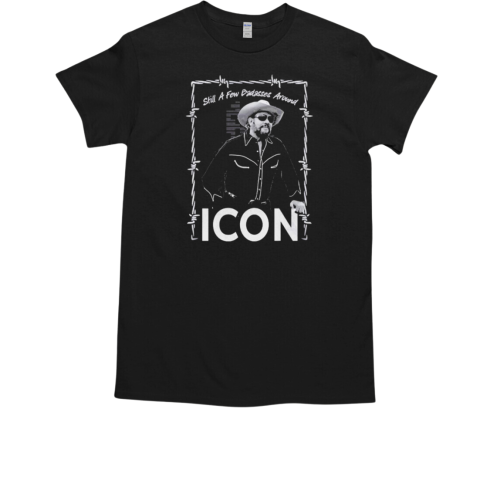 Hank Williams Jr. Still A Few Badasses Around Icon Photo T-Shirt