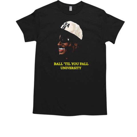 Lamar Jackson Era 8 Ball ‘Til You Fall University T-Shirt