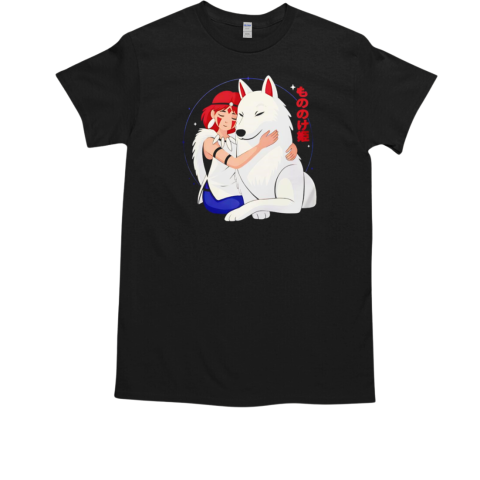 Princess Mononoke princess wolf T-Shirt