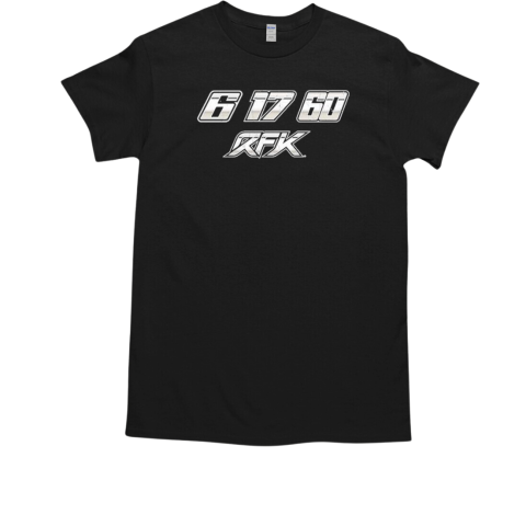 RFK Racing Number Lineup 6 17 60 T-Shirt