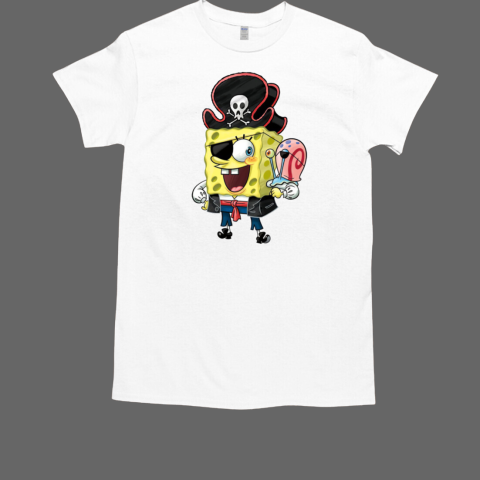 Spongebob Captain Pirate T-Shirt