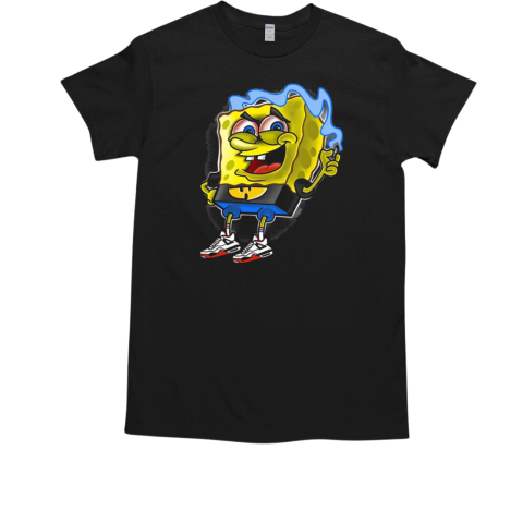 Spongebob High Smoking Weed T-Shirt