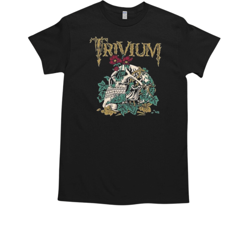 Trivium Skelly Flower T-Shirt