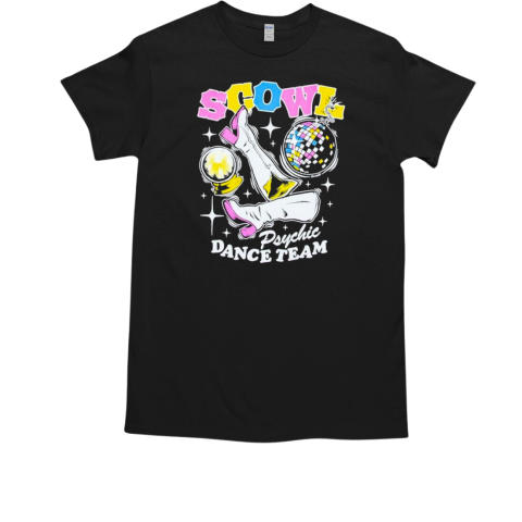 Scowl Psychic Dance Team Disco Boots T-Shirt