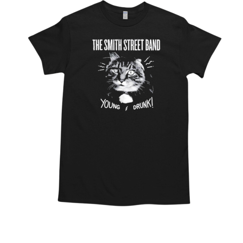 The Smith Street Band Sinclair Young Drunk Cat T-Shirt