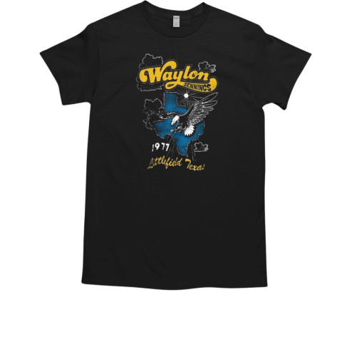 Waylon Jennings Daydreamer Littlefield Texas T-Shirt